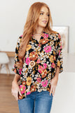 Tracy  Floral Print Top