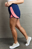 Put In Work High Waistband Contrast Detail Active Shorts