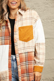 Liz Plaid Color Block Shacket