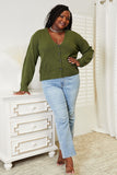 Malane V Neck Button Down Cardigan