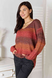 McKenna Gradient V-Neck Sweater