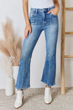 Anya High Rise Ankle Flare Jeans