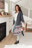 By Design Knit Cardigan in Navy Heather