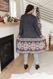 By Design Knit Cardigan in Navy Heather