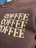 Coffee Puff Ink Sweatshirt